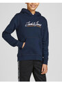 JACK&JONES Tons Upscale Hoodie Navy
