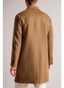 TED BAKER Палто Raydon Single Breasted 100% Wool Coat 263574 camel