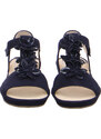 Ara shoes Дамски сандали на платформа Ara естествена кожа High Soft сини