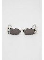Слънчеви очила Balenciaga в сиво
