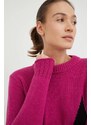 Вълнен пуловер Newland дамски в розово