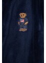 Детски халат Polo Ralph Lauren в тъмносиньо