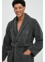 Памучен халат Polo Ralph Lauren в сиво 714899683