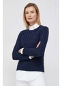 Памучен пуловер Polo Ralph Lauren в тъмносиньо 211891640