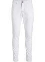 JACK & JONES Панталон Chino 'JJIMarco JJBowie' бяло