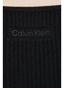 Жилетка Calvin Klein в черно от лека материя
