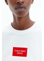 CALVIN KLEIN T-shirt Institutional Box Slim Tee J20J220274 YAF White