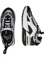 Nike Sportswear Ниски маратонки 'AIR MAX FURYOSA NRG' черно / сребърно / бяло
