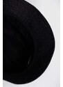 Памучна капела Calvin Klein в черно от памук