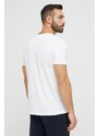 Памучна тениска Tommy Hilfiger в бяло с принт UM0UM02916