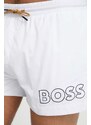 Плувни шорти BOSS в бяло 50469280