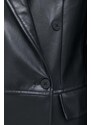 Сако HUGO в черно с двуредно закопчаване с изчистен дизайн