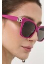 Слънчеви очила Balenciaga в розово