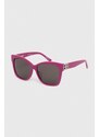 Слънчеви очила Balenciaga в розово