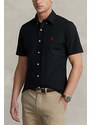 POLO RALPH LAUREN Риза Cubdppcsss-Short Sleeve-Sport Shirt 710867700001 001 black