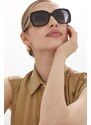 Слънчеви очила Burberry 0BE4160 дамски в черно
