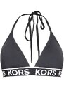 MICHAEL KORS Бански Logo Elastic String Bikini Top MM2M710 001 black