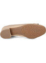Ara shoes Дамски обувки на нисък ток Ara естествена кожа бежови
