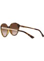 Слънчеви очила Armani Exchange в кафяво