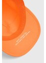 Шапка с козирка Mammut Aenergy Light в оранжево с изчистен дизайн