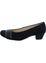 Ara shoes Дамски елегантни обувки на среден ток Ara черeн велур