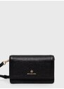 Кожен клъч MICHAEL Michael Kors в черно