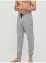 Долнище на пижама BOSS мъжко в сиво с апликация 50469538