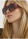 Слънчеви очила Moschino в лилаво
