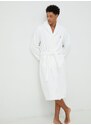 Памучен халат Polo Ralph Lauren в бяло 714899683
