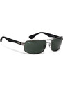 Слънчеви очила Ray-Ban RB3445 0RB3445 004 Gunmetal/Dark Green