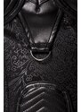 Grey Velvet Corsage with shoulder piece 15306B-bg