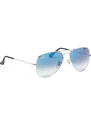Слънчеви очила Ray-Ban Aviator Gradient 0RB3025 003/3F Silver/Blue