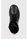 Детски обувки Tommy Hilfiger в черно