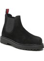 Боти тип челси Tommy Jeans Tommy Jeans Suede Boot EM0EM01205 Black BDS