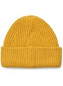 Детска вълнена шапка Liewood в жълто от вълна