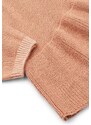 Бебешки памучен пуловер Liewood в оранжево от лека материя