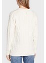 GUESS Плетени Nancy Vn Ls Sweater W2BR45Z2WJ0 g012 cream white