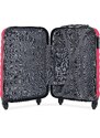 Самолетен куфар за ръчен багаж Semi Line T5633-2 Розов
