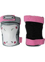 Комплект протектори Roces Jr Ventilated 3 Pack 301352 White/Pink 003