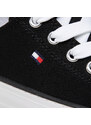 Кецове Tommy Hilfiger Low Cut Lace-Up Sneaker T3A4-32118-0890 M Black 999