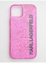 Кейс за телефон Karl Lagerfeld Iphone 14 Plus 6,7" в розово
