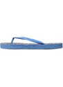 Джапанки ONLY Shoes Onllitzia Printed Flip Flop 15289331 Light Blue/Animal