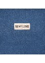 Среден куфар Semi Line T5601-8 Тъмносин