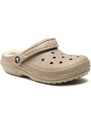 Чехли Crocs Crocs Classic Lined Clog 203591 Бежов