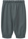 Бебешки спортен панталон Liewood в сиво с изчистен дизайн