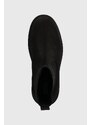 Велурени боти челси Karl Lagerfeld OUTLAND в черно KL11241F