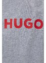 Памучен халат HUGO в сиво 50501421