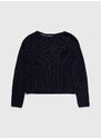 Памучен пуловер Tommy Hilfiger в тъмносиньо от лека материя WW0WW40345