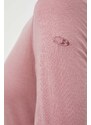 Функционална блуза с дълги ръкави Icebreaker 200 Oasis в розово