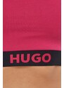 Сутиен HUGO в розово с изчистен дизайн 50480172